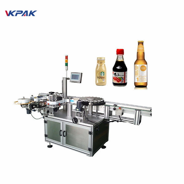 Orijentirani omotavajući sustav označavanja za okruglu bocu