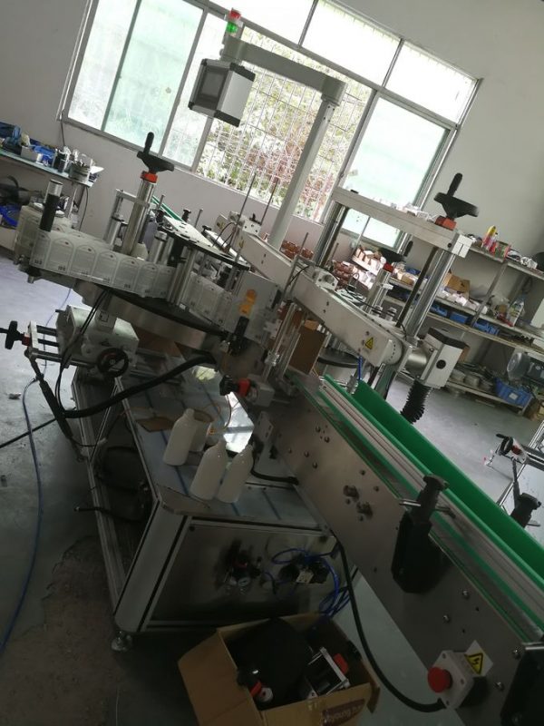 Stroj za etiketiranje samoljepljivih naljepnica na prednjoj i stražnjoj strani, aplikator za naljepnice